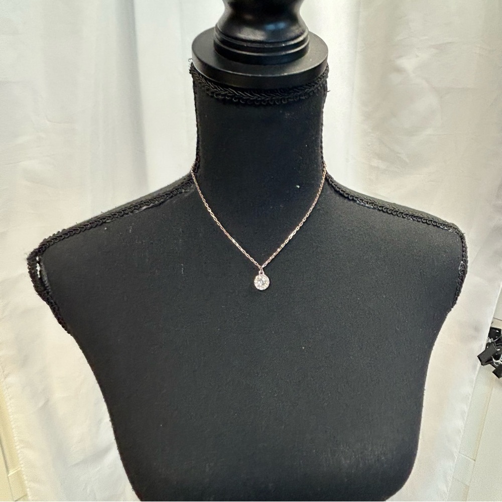 GUESS double crystal rhinestone cubic zirconia necklace bundle - Picture 3 of 14